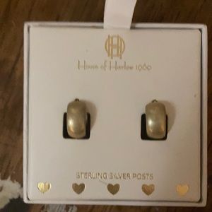 Earrings sterling silver NWT by House of Harlow